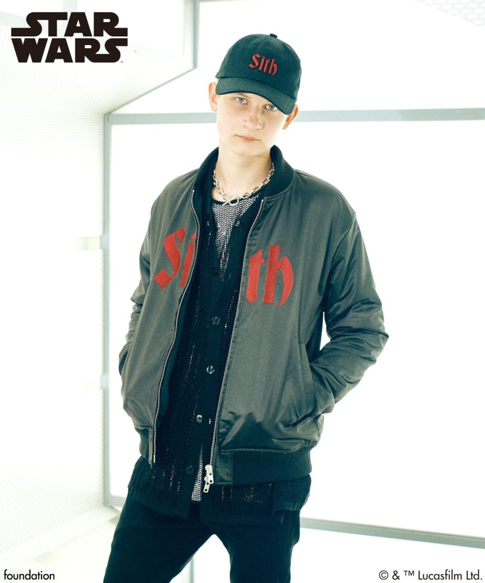 画像15: 【glamb カプセルコレクション先行予約】glamb グラム / Darth Vader/Bomber Jacket (black) (15)