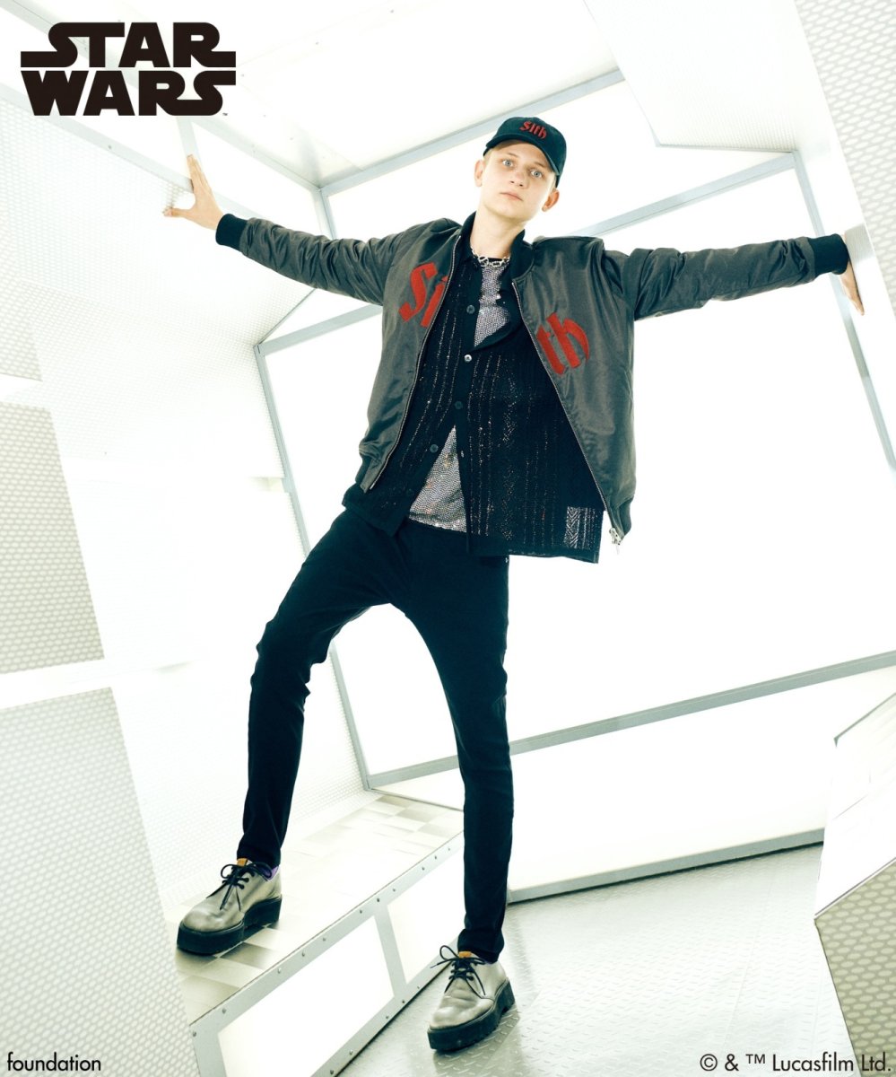 画像20: 【glamb カプセルコレクション先行予約】glamb グラム / Darth Vader/Bomber Jacket (black) (20)