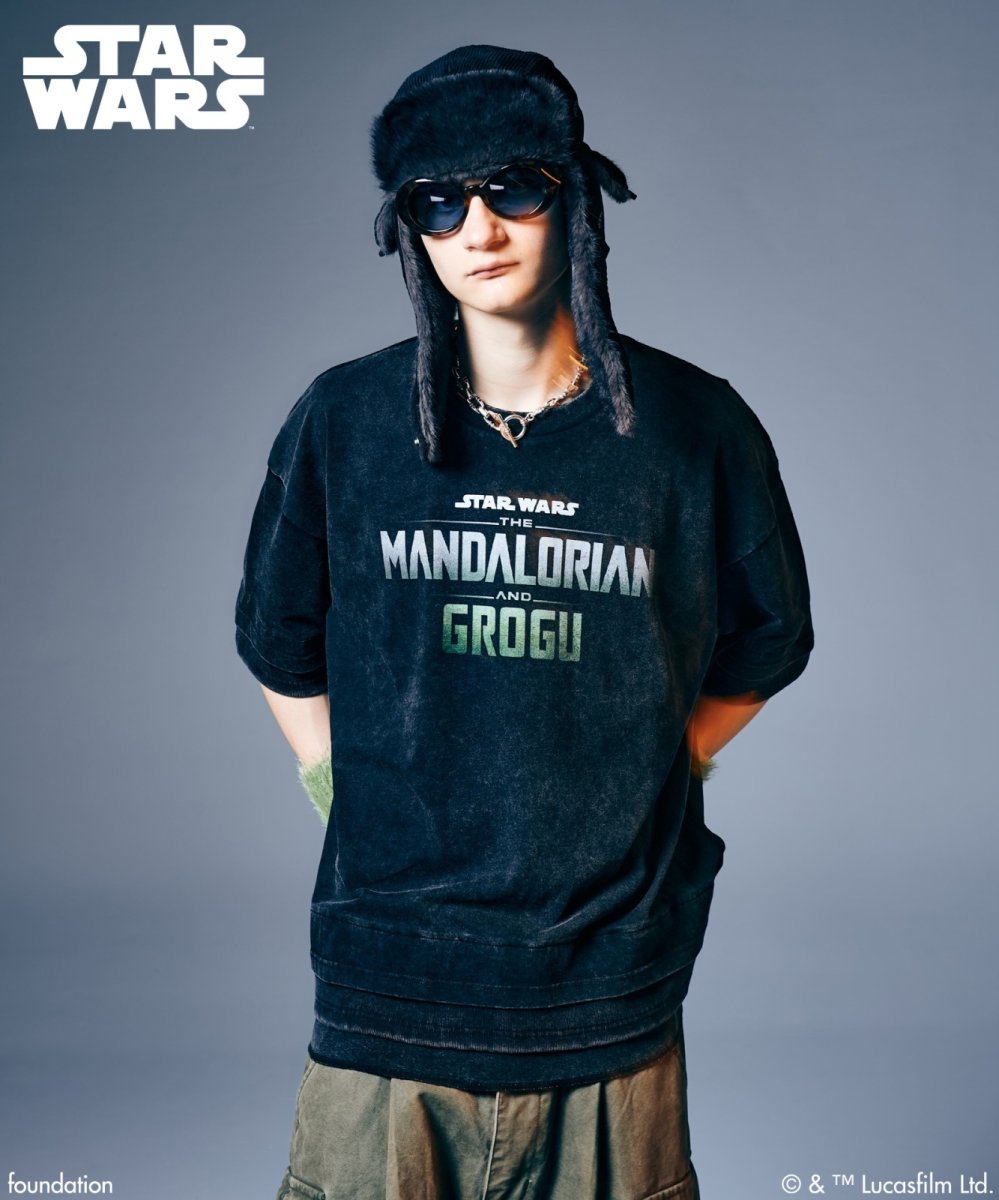 画像6: 【glamb カプセルコレクション先行予約】glamb グラム / STAR WARS/Tri Layered Cutsew (charcoal) (6)