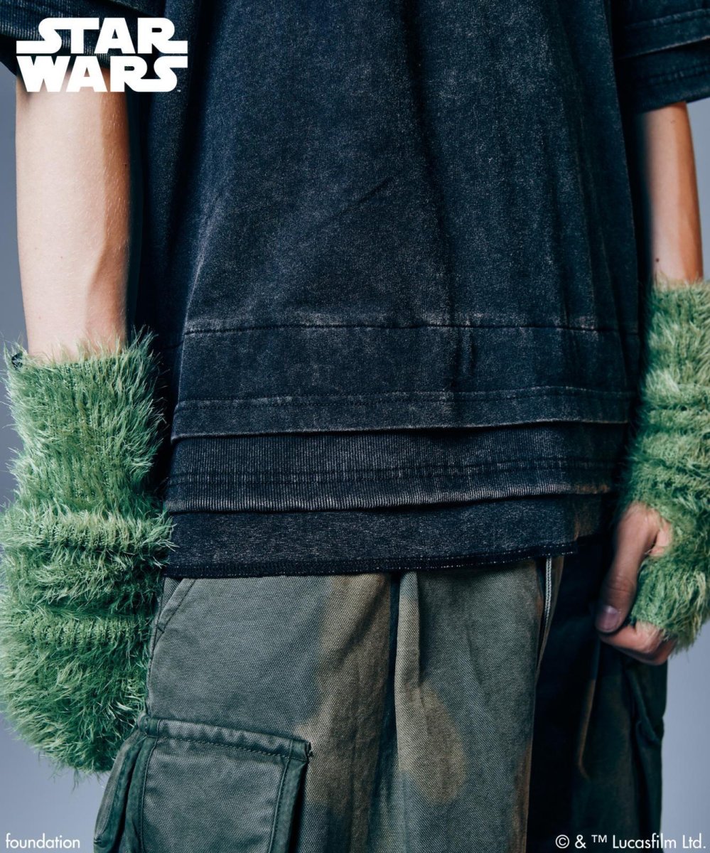 画像8: 【glamb カプセルコレクション先行予約】glamb グラム / STAR WARS/Tri Layered Cutsew (charcoal) (8)