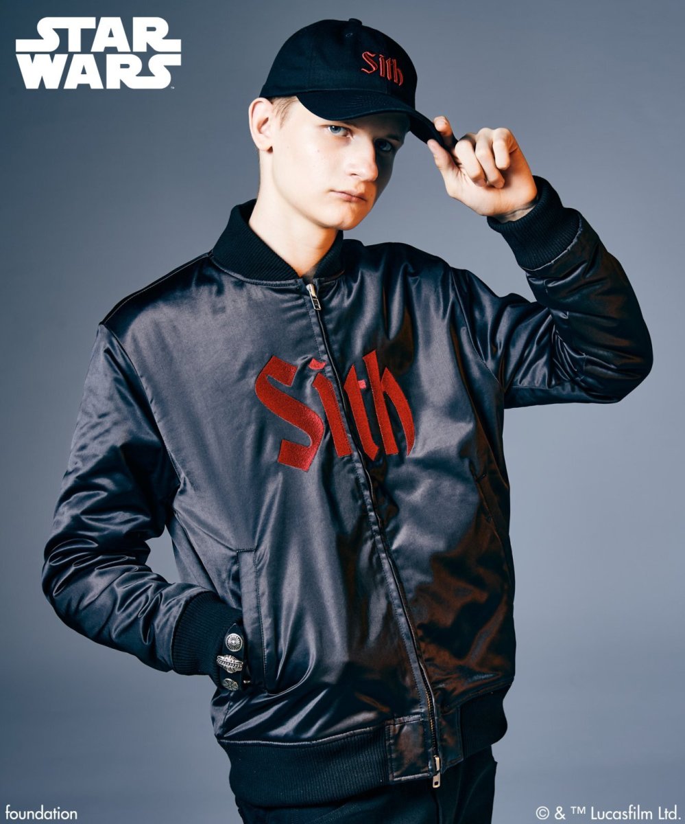 画像5: 【glamb カプセルコレクション先行予約】glamb グラム / Darth Vader/Bomber Jacket (black) (5)