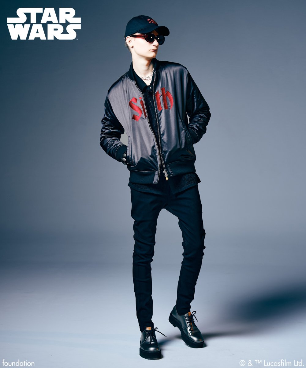 画像10: 【glamb カプセルコレクション先行予約】glamb グラム / Darth Vader/Bomber Jacket (black) (10)