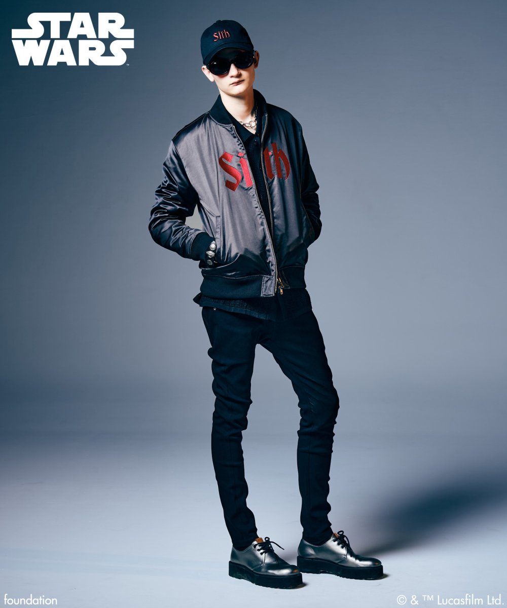 画像11: 【glamb カプセルコレクション先行予約】glamb グラム / Darth Vader/Bomber Jacket (black) (11)
