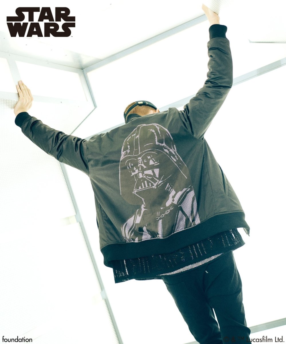 画像19: 【glamb カプセルコレクション先行予約】glamb グラム / Darth Vader/Bomber Jacket (black) (19)