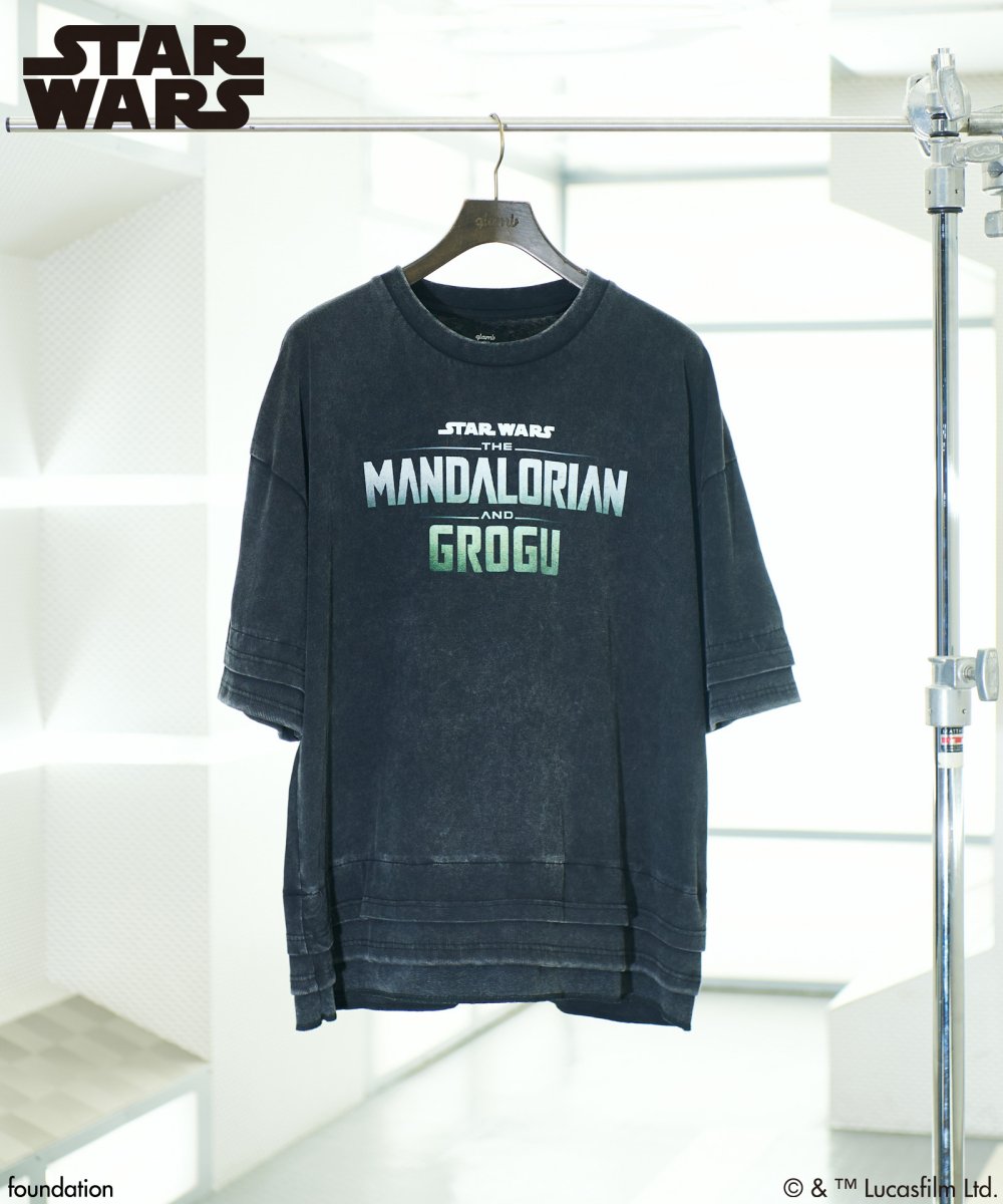 画像12: 【glamb カプセルコレクション先行予約】glamb グラム / STAR WARS/Tri Layered Cutsew (charcoal) (12)