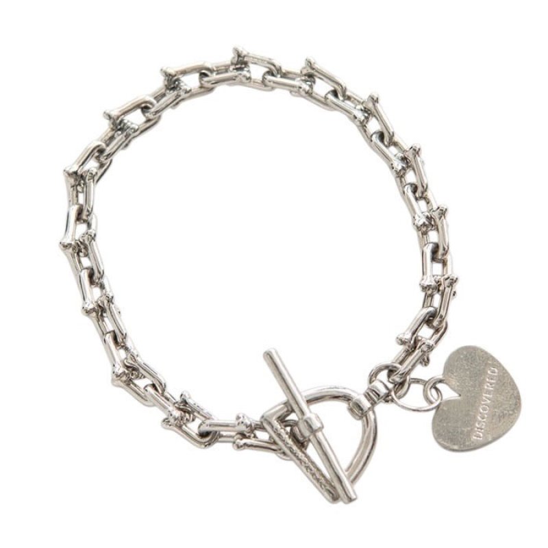 DISCOVERED ディスカバード / TIFFABONE BRACELET 03 (silver)の通販