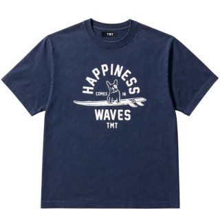TMT / 6.2oz COTTON SS TEE (surf dog) (navy)の通販－INCENSE(インセンス)