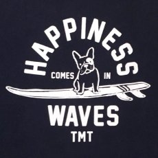 画像4: TMT / 6.2oz COTTON SS TEE (surf dog) (navy) (4)