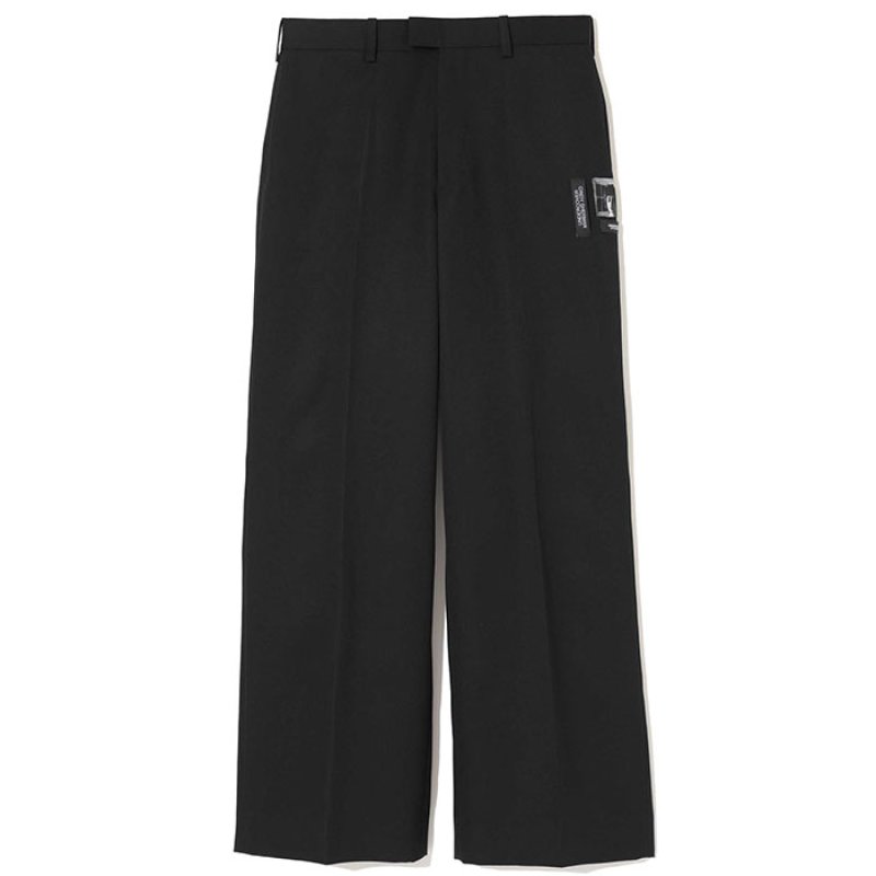 UNDERCOVER ストレート スラックス ブラック UNDERCOVER アンダーカバー / UC2F4506 / UC2F4506 / スラックス