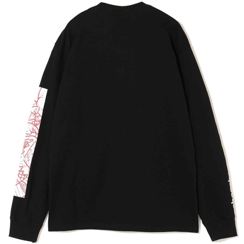UNDERCOVER アンダーカバー / UC2F4891-1 / ロンT (black)の通販