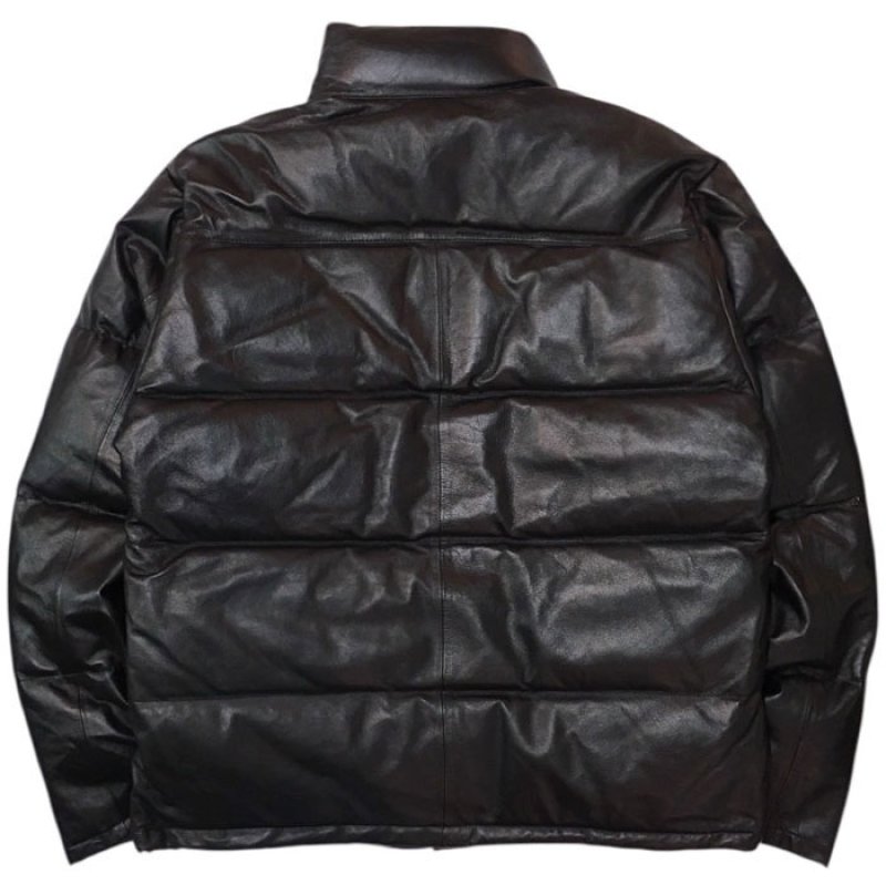 KAMIYA カミヤ / Leather Down Jacket (black)の通販－INCENSE(インセンス)