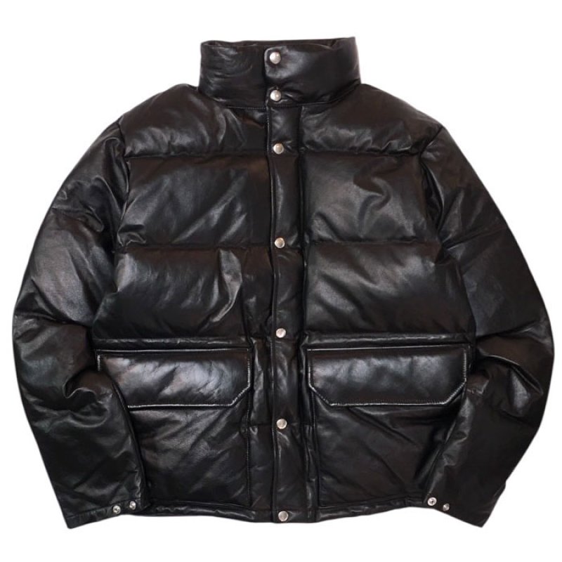 朱夏様・オーダー品 KAMIYA カミヤ / Leather Down Jacket (black)の通販－INCENSE(インセンス)