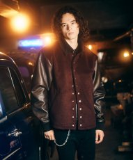 画像26: 【glamb 2026 Winter先行予約】glamb グラム / Collared Stadium Jacket (2色展開) (26)