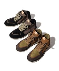 画像10: 【glamb 2026 Winter先行予約】glamb グラム / Leather Mid-Cut Sneakers (2色展開) (10)