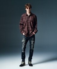 画像15: 【glamb 2026 Winter先行予約】glamb グラム / Leather Mid-Cut Sneakers (2色展開) (15)