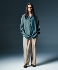 画像17: 【glamb 2026 Winter先行予約】glamb グラム / Grace Open Collar Shirt (3色展開) (17)