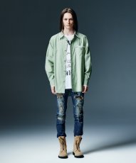 画像18: 【glamb 2026 Winter先行予約】glamb グラム / Eaten Apple Layered Shirt (2色展開) (18)