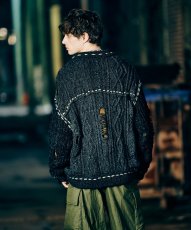 画像20: 【glamb 2026 Winter先行予約】glamb グラム / Damage Knit Jacket (2色展開) (20)