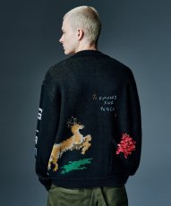 画像14: 【glamb 2026 Winter先行予約】glamb グラム / Jacquard Knit Blouson (2色展開) (14)
