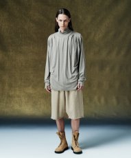 画像7: 【glamb 2026 Winter先行予約】glamb グラム / Drape Mock Neck Cutsew (2色展開) (7)