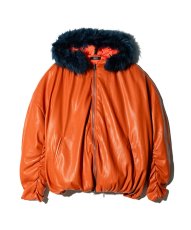 画像5: 【glamb 2026 Winter先行予約】glamb グラム / Synth Leather Puff Jacket (4色展開) (5)