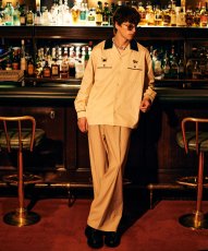 画像24: 【glamb 2026 Winter先行予約】glamb グラム / Chemical Burn Bowling Shirt (2色展開) (24)