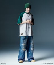 画像20: 【glamb 2026 Winter先行予約】glamb グラム / Staple Reversible Raglan Cutsew (2色展開) (20)