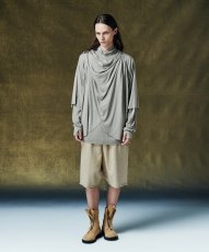 画像12: 【glamb 2026 Winter先行予約】glamb グラム / Cross Drape Cutsew (2色展開) (12)