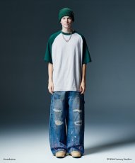 画像18: 【glamb 2026 Winter先行予約】glamb グラム / Staple Reversible Raglan Cutsew (2色展開) (18)