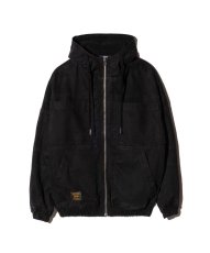 画像2: 【glamb 2026 Winter先行予約】glamb グラム / Remake Hooded Work Jacket (2色展開) (2)