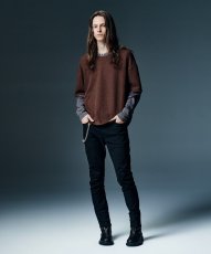 画像13: 【glamb 2026 Winter先行予約】glamb グラム / Multi Texture Layered Cutsew (2色展開) (13)