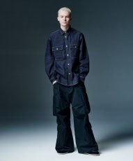 画像13: 【glamb 2026 Winter先行予約】glamb グラム / Eaten Apple Denim Shirt (2色展開) (13)