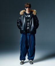 画像24: 【glamb 2026 Winter先行予約】glamb グラム / Synth Leather Puff Jacket (4色展開) (24)