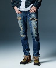 画像13: 【glamb 2026 Winter先行予約】glamb グラム / Heavy Remake Slim Denim (2色展開) (13)