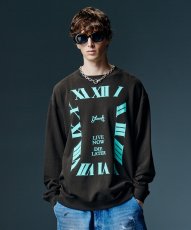 画像8: 【glamb 2026 Winter先行予約】glamb グラム / Timepiece Sweat (2色展開) (8)