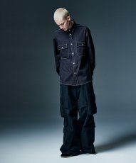画像14: 【glamb 2026 Winter先行予約】glamb グラム / Eaten Apple Denim Shirt (2色展開) (14)