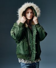 画像14: 【glamb 2026 Winter先行予約】glamb グラム / Luxe Flight Jacket (3色展開) (14)