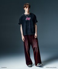 画像9: 【glamb 2026 Winter先行予約】glamb グラム / Gloss Flockey Denim Pants (2色展開) (9)