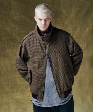 画像5: 【glamb 2026 Winter先行予約】glamb グラム / Damage Houndstooth Jacket (2色展開) (5)