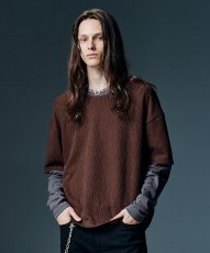 画像9: 【glamb 2026 Winter先行予約】glamb グラム / Multi Texture Layered Cutsew (2色展開) (9)