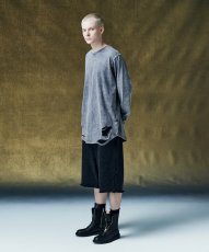画像13: 【glamb 2026 Winter先行予約】glamb グラム / Fade Sweat Sarouel Shorts (2色展開) (13)