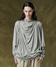 画像6: 【glamb 2026 Winter先行予約】glamb グラム / Cross Drape Cutsew (2色展開) (6)