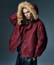 画像21: 【glamb 2026 Winter先行予約】glamb グラム / Luxe Flight Jacket (3色展開) (21)