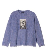 画像2: 【glamb 2026 Winter先行予約】glamb グラム / Patch Pullover Knit (2色展開) (2)