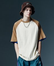 画像6: 【glamb 2026 Winter先行予約】glamb グラム / Staple Reversible Raglan Cutsew (2色展開) (6)
