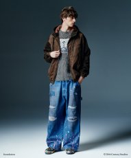 画像14: 【glamb 2026 Winter先行予約】glamb グラム / Remake Hooded Work Jacket (2色展開) (14)