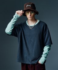 画像7: 【glamb 2026 Winter先行予約】glamb グラム / Multi Texture Layered Cutsew (2色展開) (7)