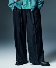 画像9: 【glamb 2026 Winter先行予約】glamb グラム / Stripe Grace Wide Pants (3色展開) (9)