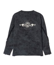 画像4: 【glamb 2026 Winter先行予約】glamb グラム / Fringe Sweat (2色展開) (4)