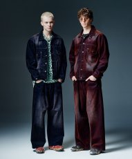 画像28: 【glamb 2026 Winter先行予約】glamb グラム / Gloss Flockey Denim Pants (2色展開) (28)